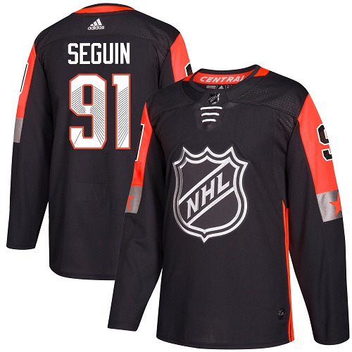No91 Tyler Seguin Black 2018 All-Star Central Division Jersey